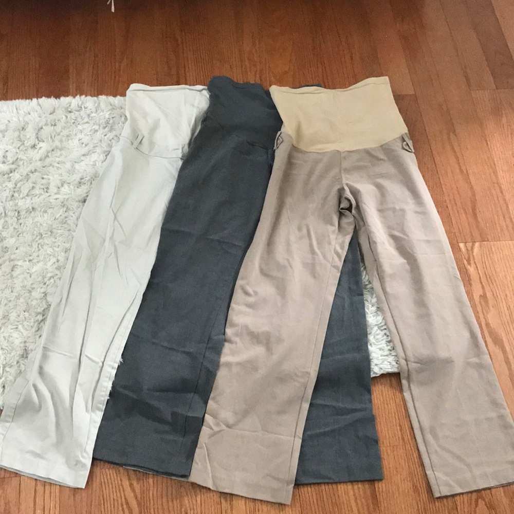 Motherhood maternity pants- set of 3